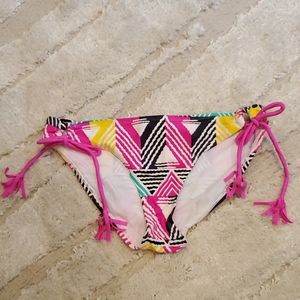 Raisins Womens Sweet Pea Bikini Swim Bottom, pink,
